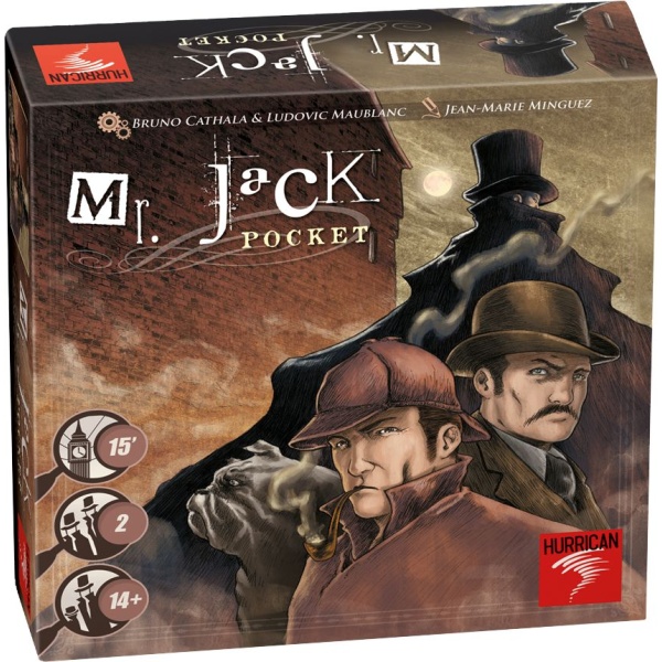 Mr.Jack Pocket-kaartspel, Hurrican Games - Afbeelding 1