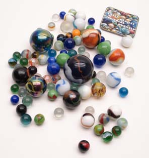 102004 1 Kilo knikkers "Mexico" 4327 - Afbeelding 1