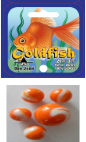 102066 2 Goldfish knikkers 42mm 4056 - Afbeelding 1