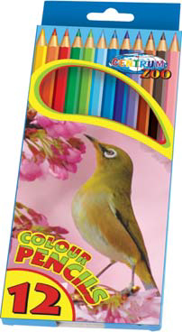 157169 12 Kleurpotloden 17,7cm Centrum 80169 - Afbeelding 1