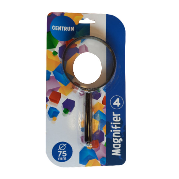 158068 Vergrootglas x4 75 mm diameter 82068 - Afbeelding 1