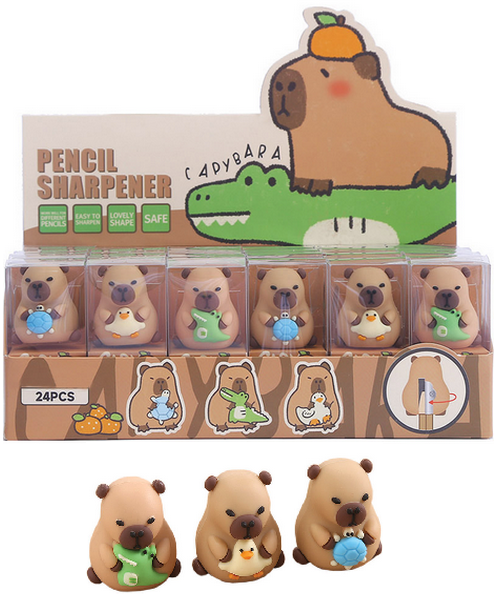 158237 Centrum 24 puntenslijpers Capybara 81237 - Afbeelding 1