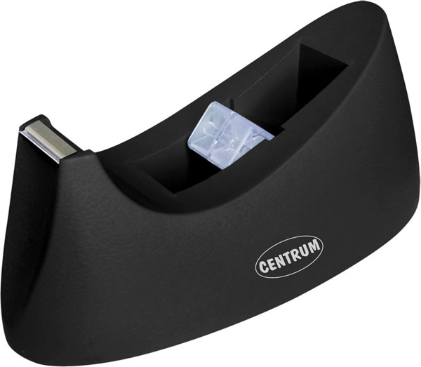 158905 Plakband afroller zwart centrum 83905 - Afbeelding 1