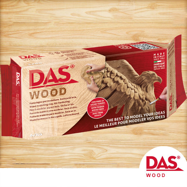 228018 DAS Wood pakje a 700 gram F348800 - Afbeelding 1