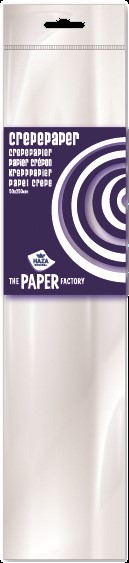 289200 10 vel crepe papier wit 100501 - Afbeelding 1
