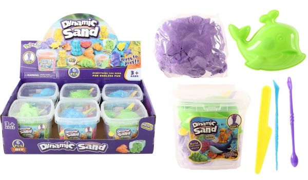 338223 6 Dynamic Sand 250 gr + acc. 5 dlg 9949 - Afbeelding 1