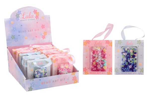 340401 12 kralen en knutsel set in displ. 27700 - Afbeelding 1