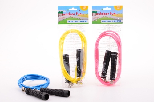 341951 Outdoor parelm. springtouw 2,20 m. 29238 - Afbeelding 1