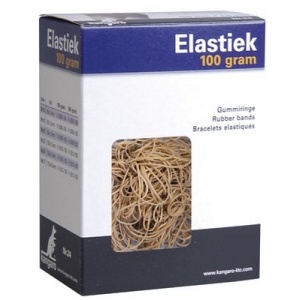 Kangaro elastiek 100 gr. naturel nr. 20