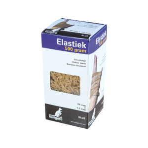 Kangaro elastiek 500 gr. nr.20 90x1.5mm