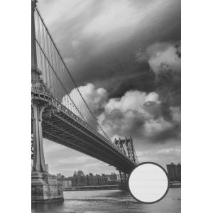 A4 Schrift gelinieerd harde kaft 76370