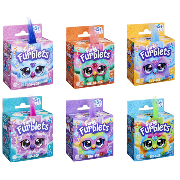 Furby Furblets 6  per stuk. F97035L4 - Afbeelding 1