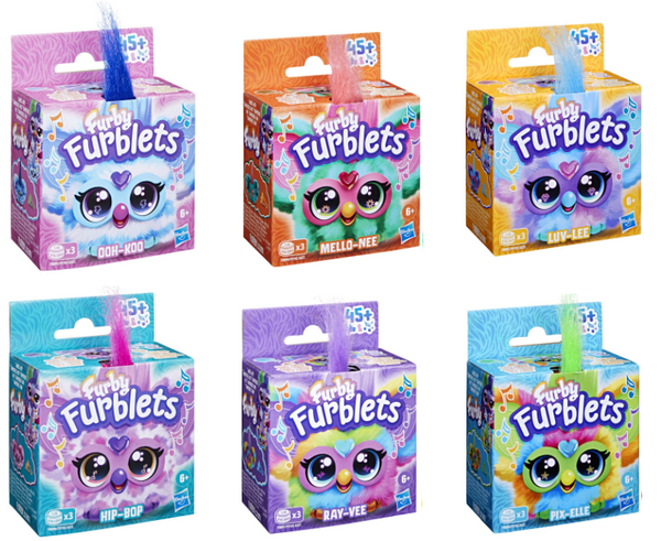 435904. Furby Furblets 6  per stuk. F97035L4 - Afbeelding 1