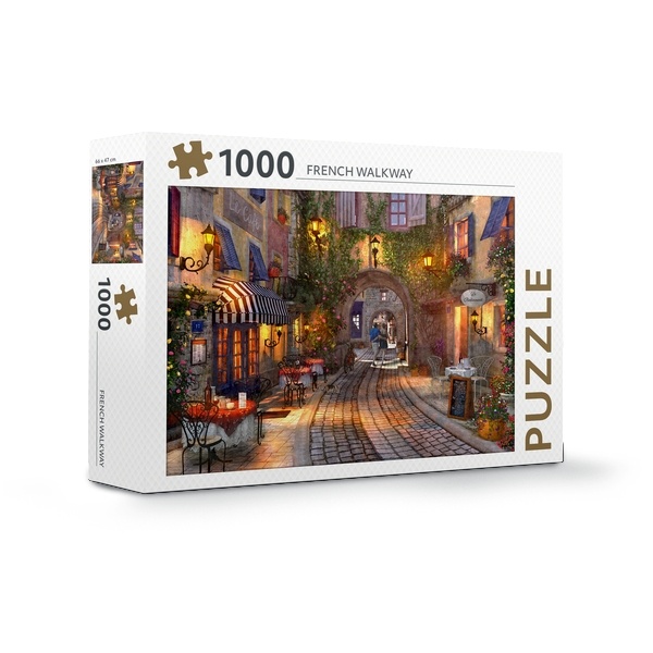 Rebo puzzel 1.000 st. French walkway - Afbeelding 1