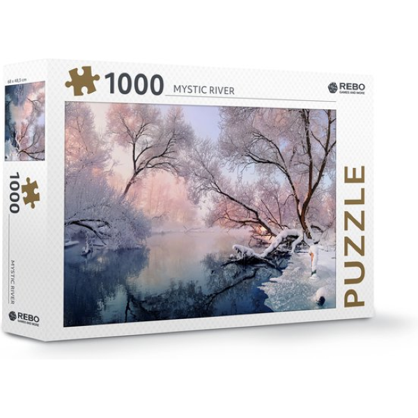 Rebo puzzel 1.000 st. Mystic river - Afbeelding 1