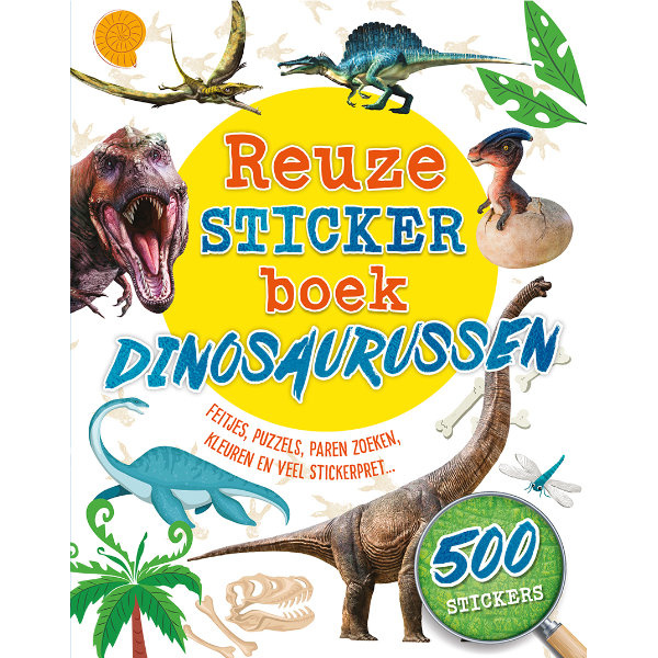 Reuzestickerboek dinosaurussen - Afbeelding 1