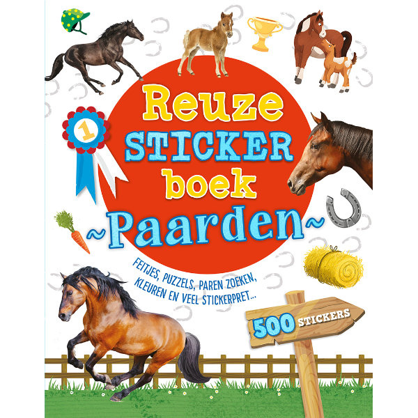 Reuze stickerboek paarden - Afbeelding 1