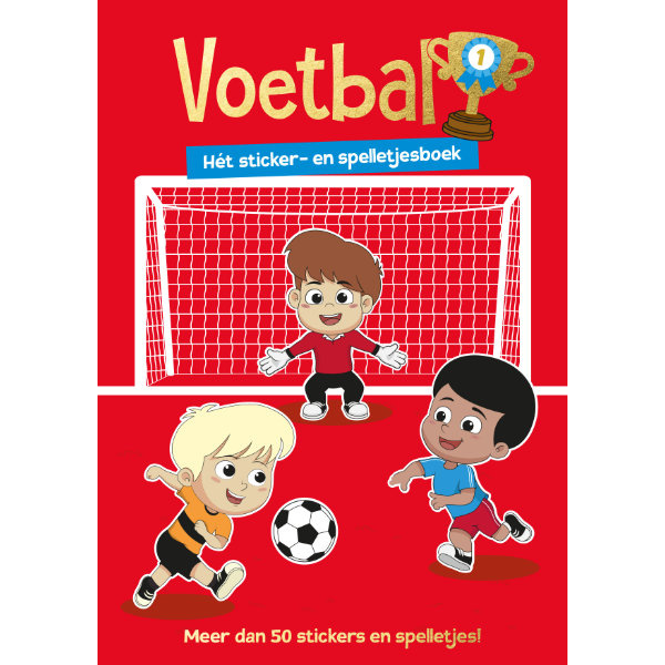 Voetbal-sticker-en spelletjesboek - Afbeelding 1