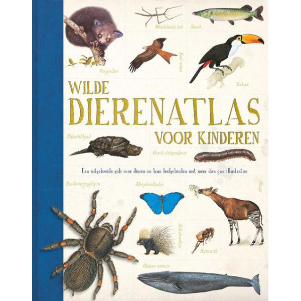 Rebo boek wilde dierenatlas voor k. - Afbeelding 1