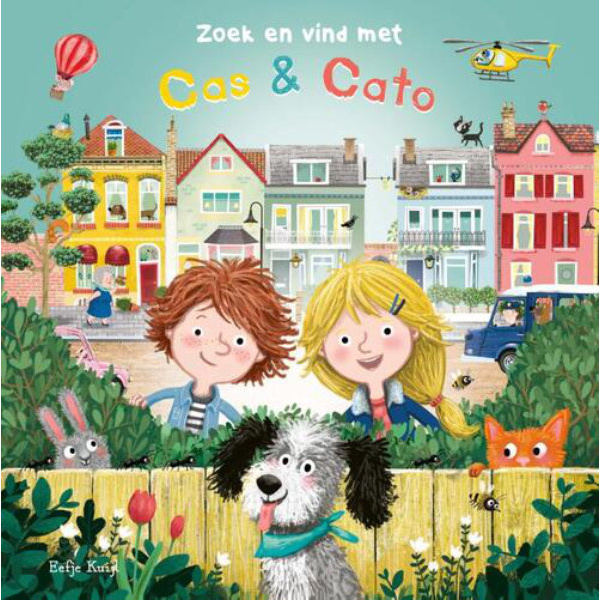Rebo boek zoek en vind met Cas en Cato - Afbeelding 1
