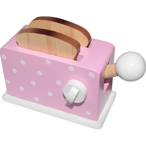 588616 Broodrooster pink polkadot 37185 - Afbeelding 1