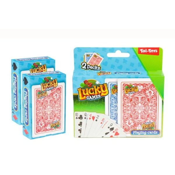 2 pakjes Lucky Games speelkaarten 51405A - Afbeelding 1