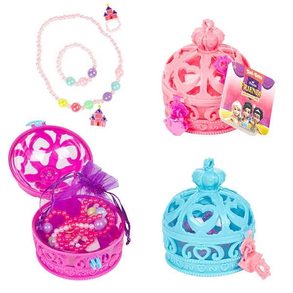 Princess kroon sieradendoos + acc 38390Z - Afbeelding 1