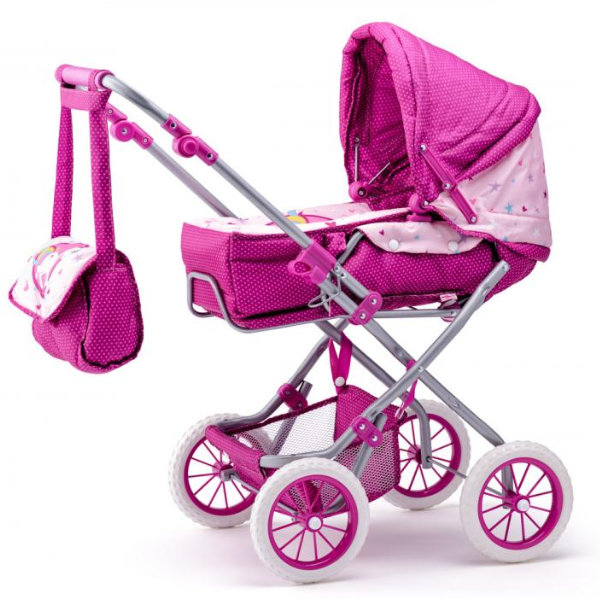 685058 Woody poppenwagen Unicorn 91506 - Afbeelding 1