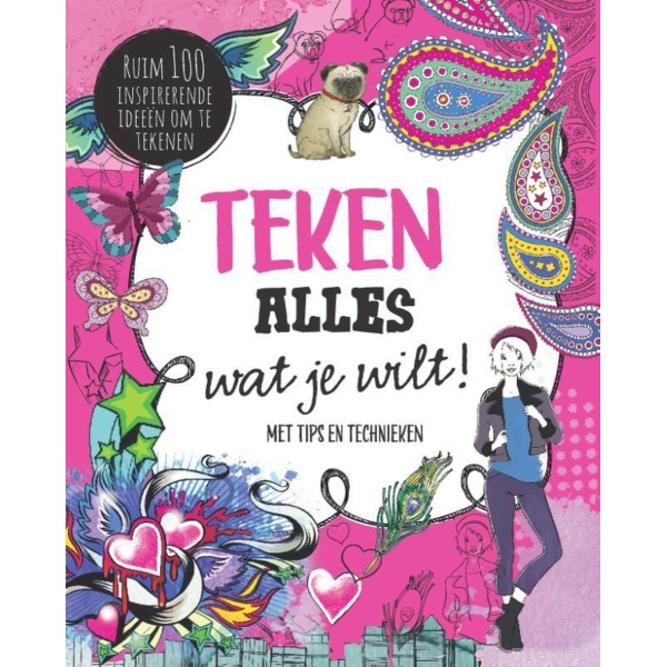 Rebo boek teken alles wat je wilt - Afbeelding 1