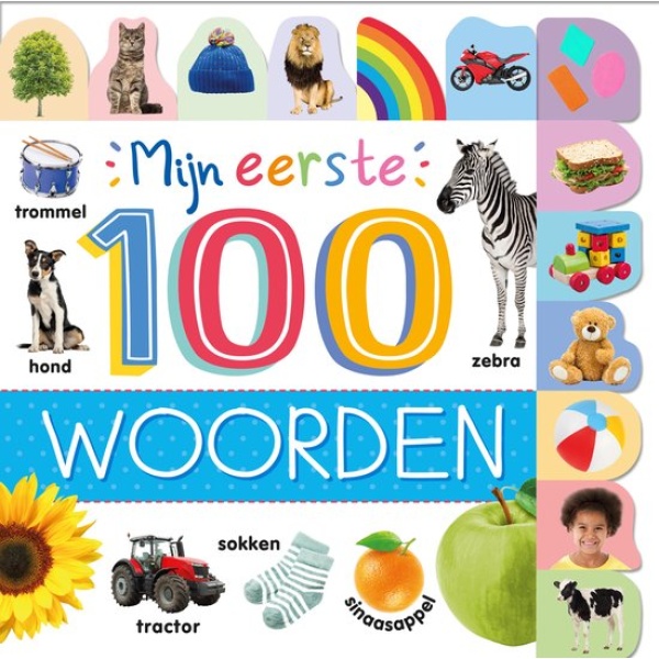 Rebo boek mijn eerste 100 woorden - Afbeelding 1
