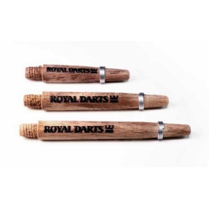 Dart Shafts Walnoot Medium Green Line