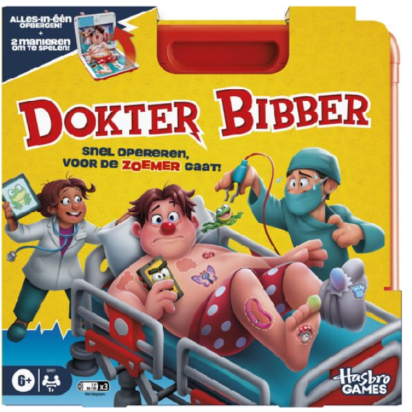 Dokter Bibber spel standaard G0951104 - Afbeelding 1