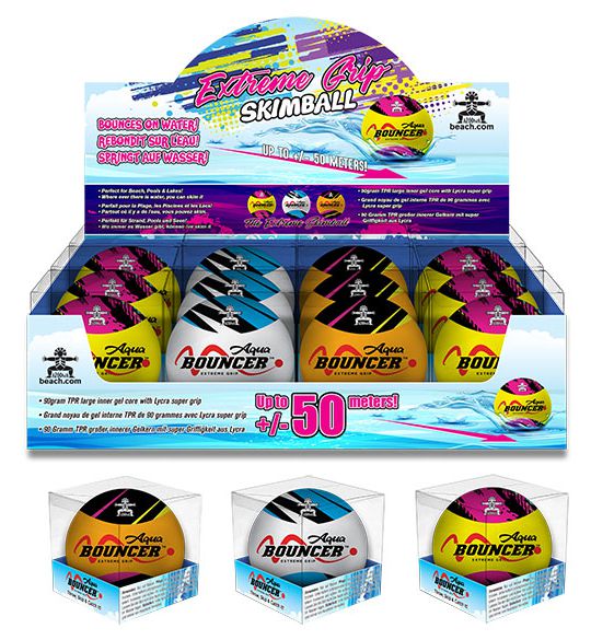 508395 Aqua Bouncer Ball 6 cm stuitert op water - Afbeelding 1