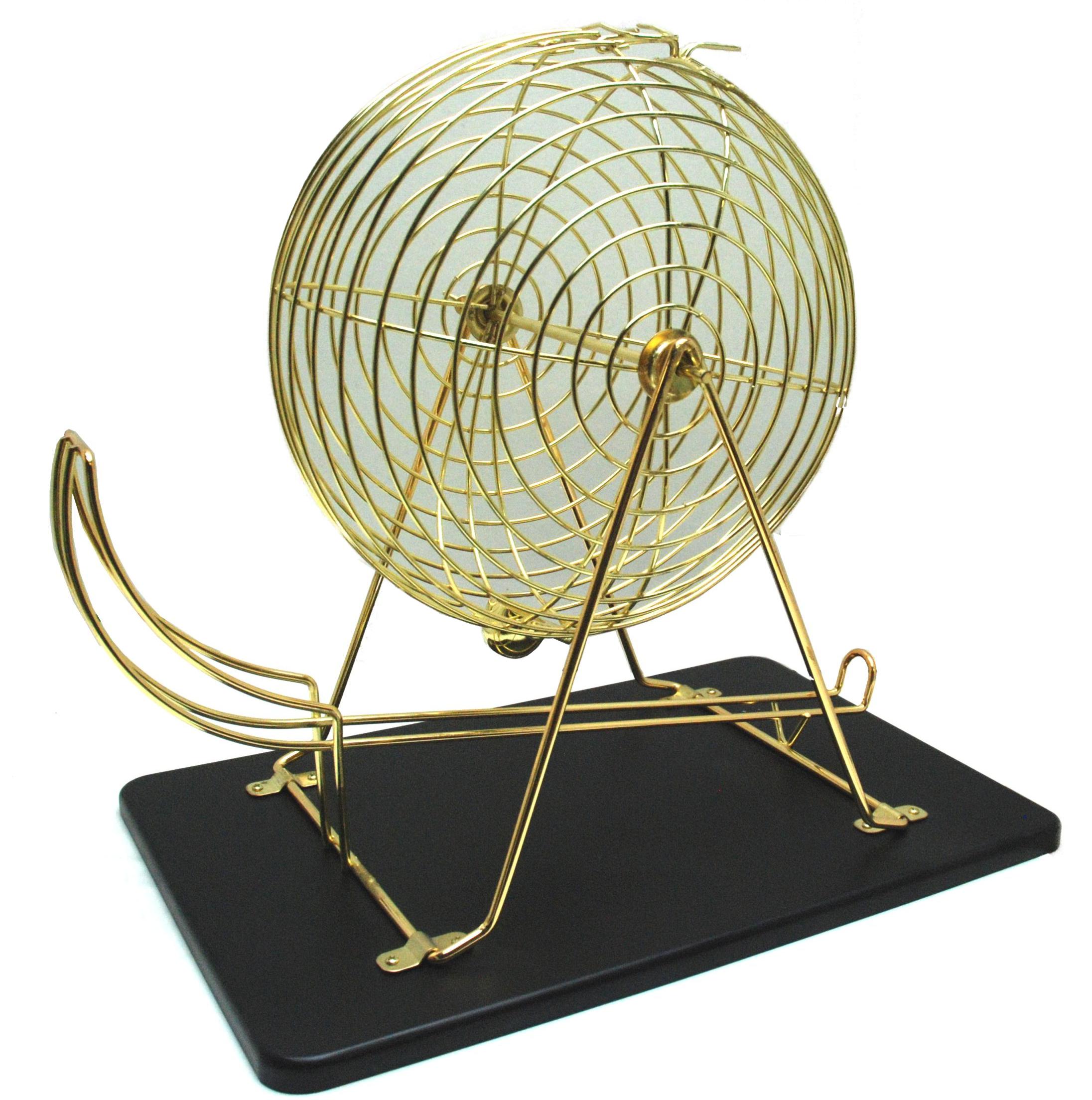 770568 Bingomolen groot koper 43cm.m.75 ballen - Afbeelding 1