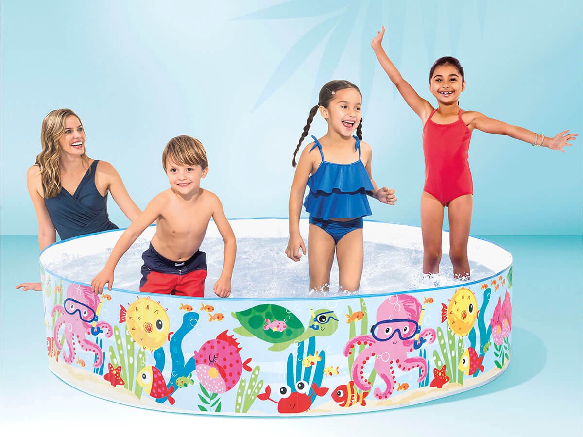 S454528 6FT X 15IN OCEAN PLAY SNAPSET POOL Zwembad - Afbeelding 1